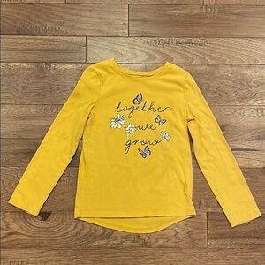 Jumping Beans Girls Softest Tee Long-Sleeve - Flowers and Butterflies - Size 6X